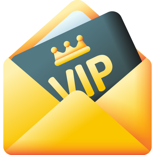 Obraz koperty z listem VIP